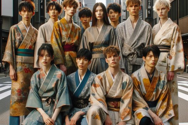 MODA KIMONOS JAPONESES